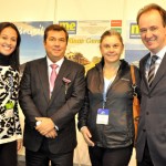Marcela Pessoa, secretária de Turismo de Santa Cruz, Ruy Gaspar, secretário de Turismo do RN, Maria Juraim e Eduardo Barbosa, da FLOT
