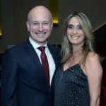 Marcelo Figueiredo, da Avianca, com a esposa Regina Coelho
