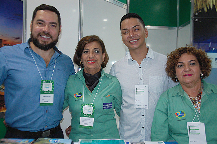 Marco Antônio, Edna Slavec, William Yudi e Dinair Marques, do MAto Grosso do Sul