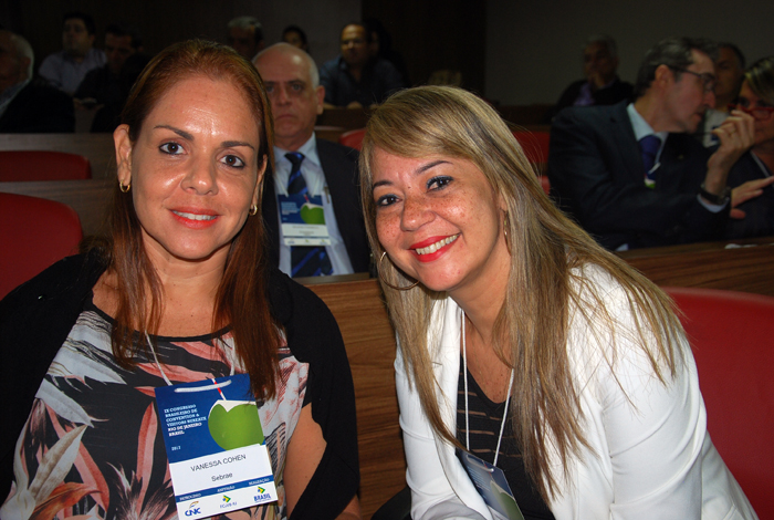 Margareth Carvalho e Vanessa Cohen, do Sebrae Margareth Carvalho e Vanessa Cohen, do Sebrae