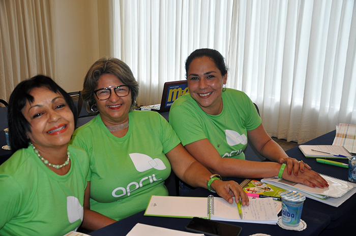 Marilda Dias, April BA, Goreti Lopes, April Maceio, Camila Radulenco, April SP