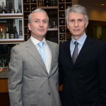 Mario Ponticelli, com Flávio Mesquita, da Amadeus