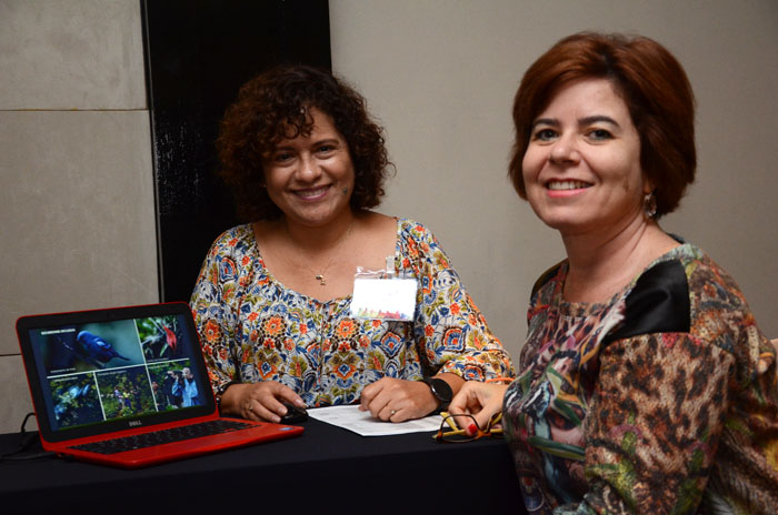 Marlene Soto, da Inkaterra, e Andreia Zanini, da GB Eventos