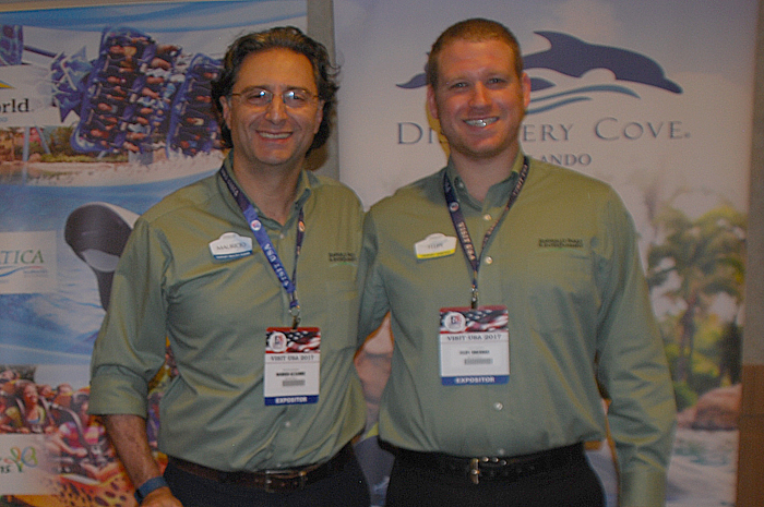Mauricio Alexandre e Felipe Timerman, do SeaWorld