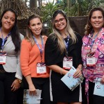 Mayara Santos, da Navigare, Maithe Valente, da Trend Fairs,Thays Lima e Denize Martyns, da Trend Operadora