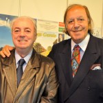 Nilo Sergio Felix, secretário de Turismo do RJ, com Michel Tuma Ness, da Fenactur