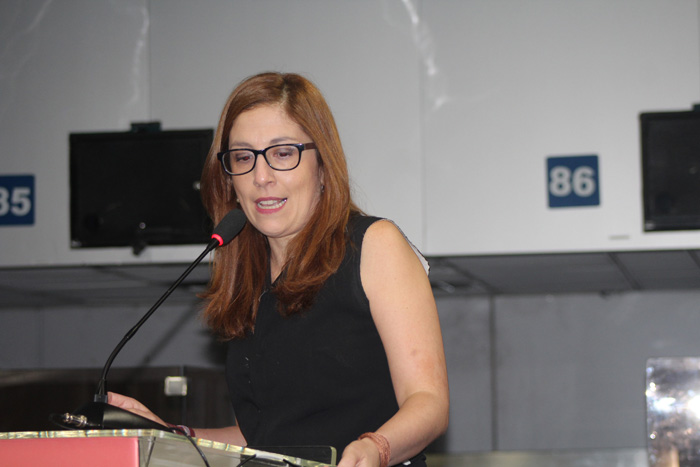 Paula Farina, organizadora da IBAS