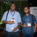 Paulo Vicente e Bruno Carvalho, da SC Viagens