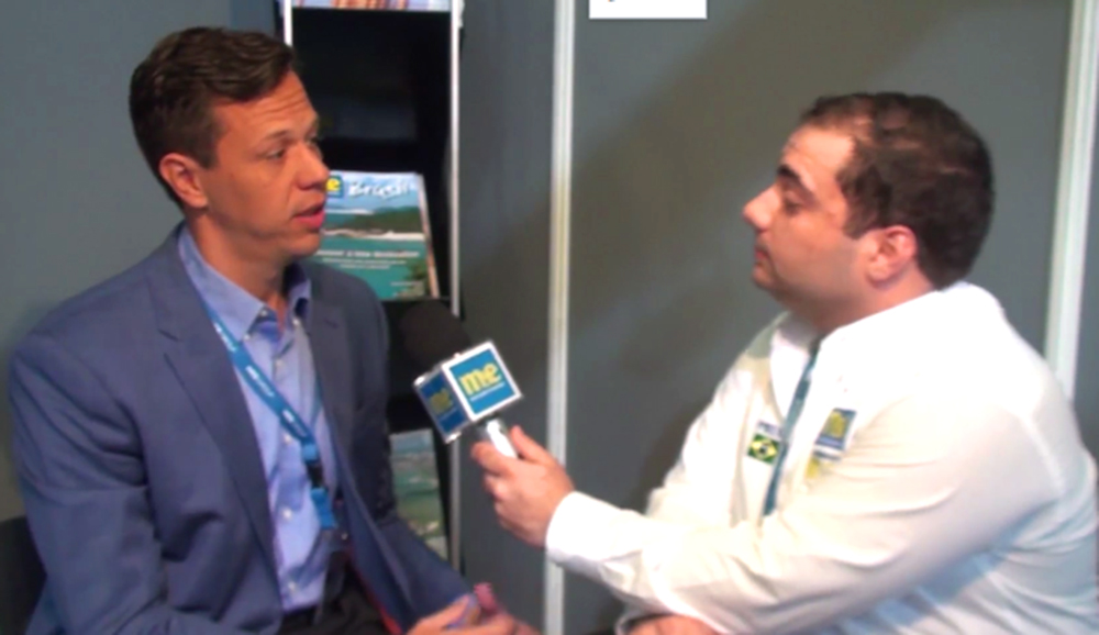 Pedro Menezes, do M&E, entrevista Bruno Reis, do RIOgaleão