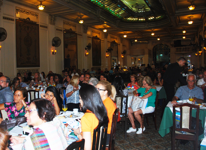 Quase 300 agentes prestigiaram o evento Quase 300 agentes prestigiaram o evento