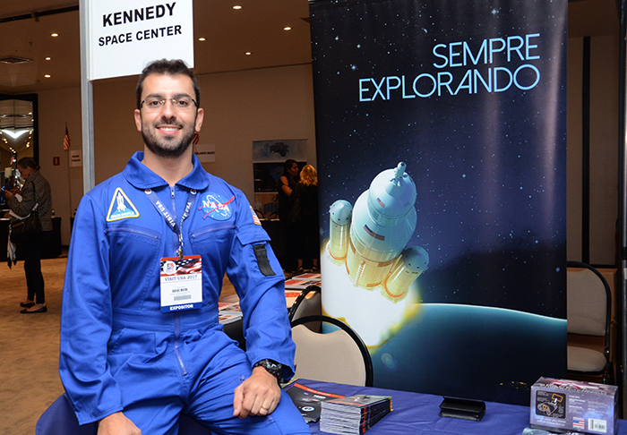 Rafael Matos, do Kennedy Space Center