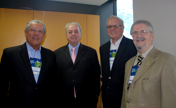 Roberto Fagundes, CVB-MG, Nilo Sergio Felix, Setur-RJ, Paulo Senise, Turisrio e Paulo Boechat Roberto Fagundes, CVB-MG, Nilo Sergio Felix, Setur-RJ, Paulo Senise, Turisrio e Paulo Boechat