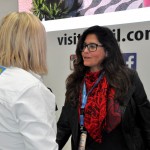 Rosa Masgrau, do M&E, com Tatiana Costa, do BHG