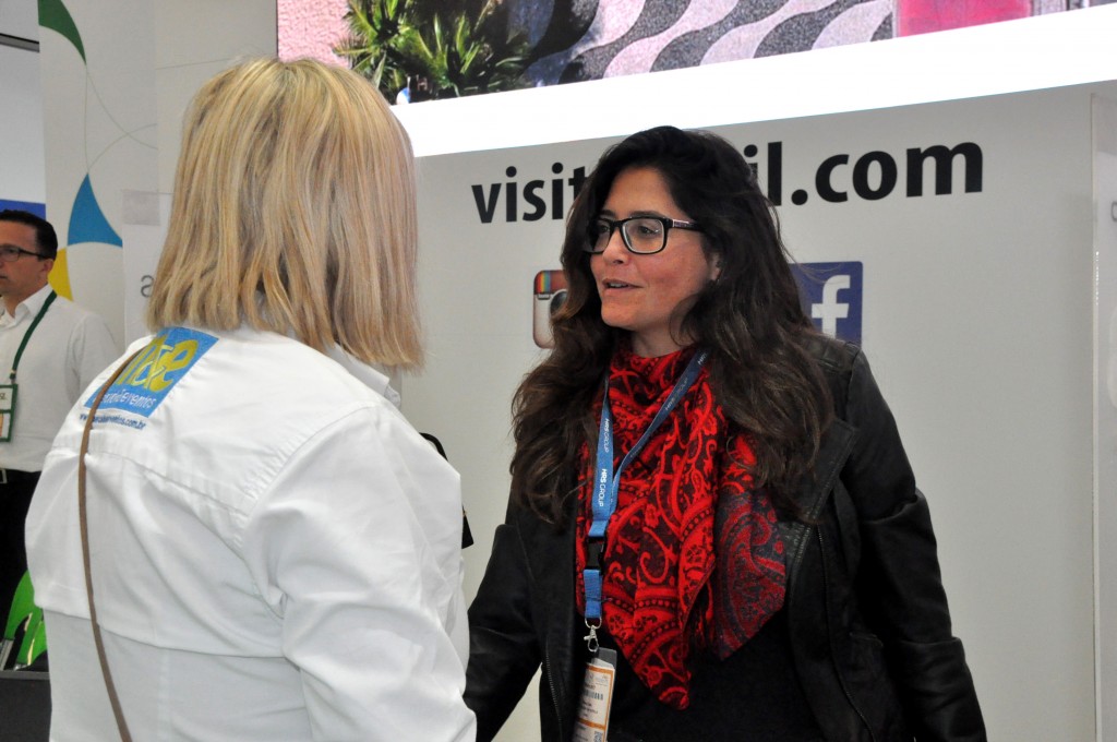 Rosa Masgrau, do M&E, com Tatiana Costa, do BHG