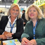 Rosa Masgrau, do M&E, e Dorota Zadrozna, do Departamento Turístico da Polônia