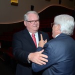 Roy Taylor, do M&E, e Juarez Cintra Filho, presidente do Conselho da Ancoradouro