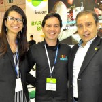 Sabrina Trindade e Daniel Jacarandá, de Porto de Galinhas, com Joaquim Andrade