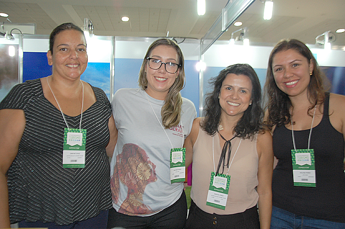 Simone Diniz, Ane Machado, Raquel Faria e Helena Peres, de Minas Gerais