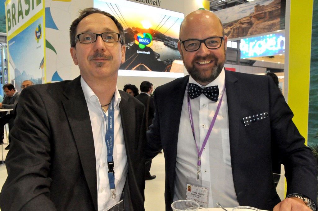 Stefan Plep, do Touristik Köln, e Alexander Juretzka, da TAP