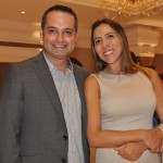 Tadeu Leal, da FRT Operadora, e Luciene Borges, da Frontur