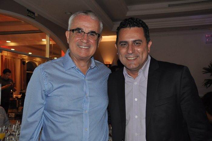 Tarcísio Gargioni com Gilmar Piolla Tarcísio Gargioni com Gilmar Piolla