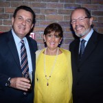 Valter Patriani, da CVC, Inês Barbosa, da Mendes Turismo, e Admar Aguiar, da Aguiar Turismo