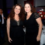 Valéria Casonato, da Valeria Turismo, e Michele Santos, da Wings Turismo