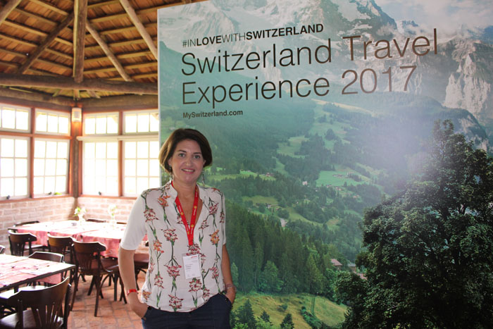 Vanda Catão, gerente regional do Turismo de Lucerna para América Latina
