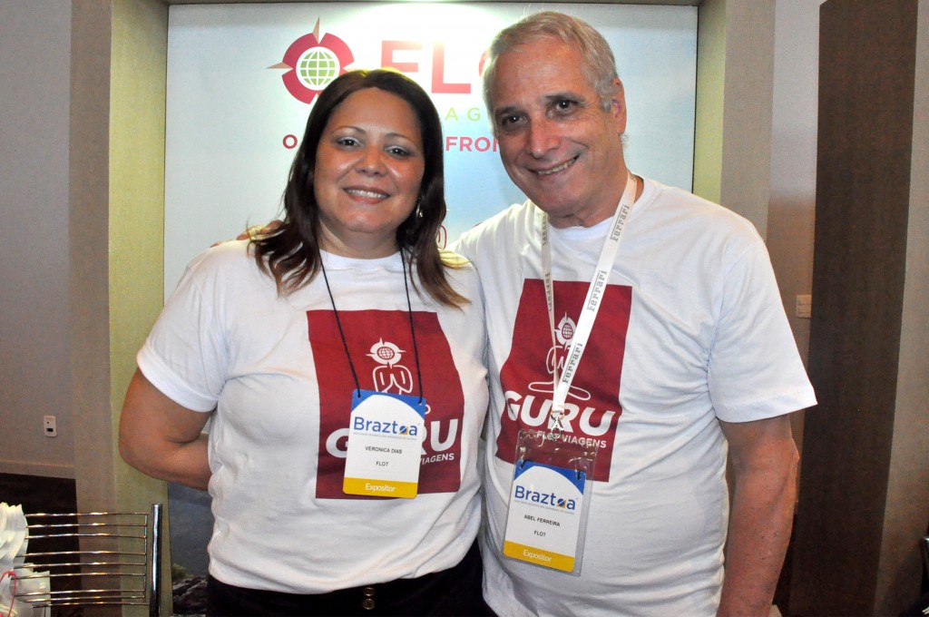 Veronica Dias e Ariel Figueroa, da FLOT