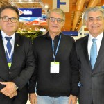 Vinicius Lummertz, presidente da Embratur, Arialdo Pinho, secretário de Turismo do CE, e Alberto Alves, viceministro do Turismo