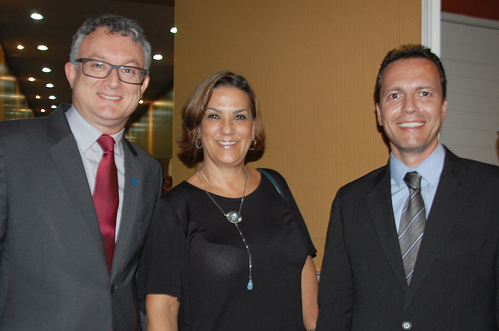 Vitor Tioqueta e Ana Lia de Almeida, do Sebrae com Eduardo Sampaio, do Mabu Resorts