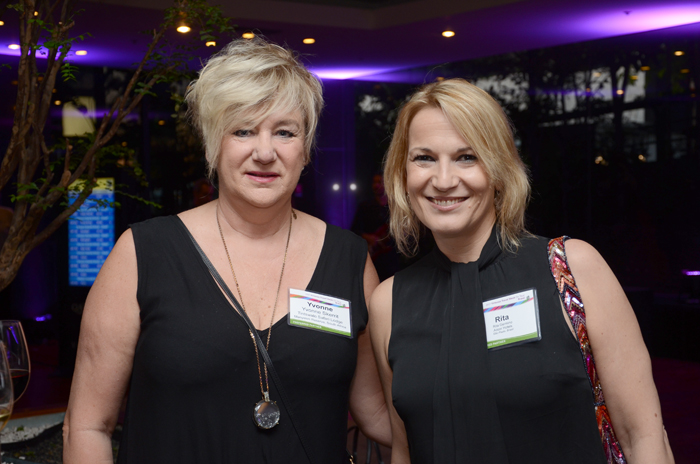 Yvonne Skerritt, da Tintswalo, e Rita Germino, da Accor Hotels