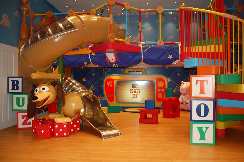 Área do Toy Story é novidade no Oceaneer