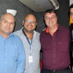 Afonso Domingues, William Silva, Alexandre Dias e Robson Tosta, da CVC