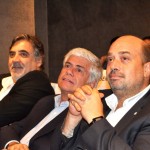 Aldo Siviero, presidente da Sindetur-RJ, Carlos Eduardo, da Ancoradouro, e Michael Nagy, do RioCVB