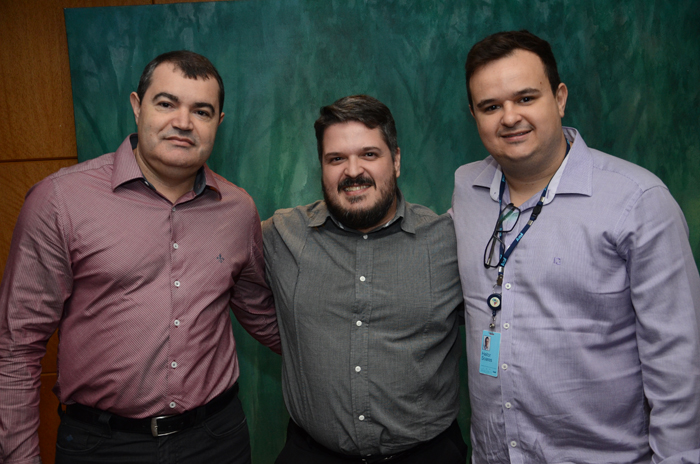 Aldrin Alexandre, Carlucho Bramante e Heitor Soares, da Azul Viagens Aldrin Alexandre, Carlucho Bramante e Heitor Soares, da Azul Viagens
