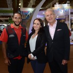 Anderson Felicio, Karina Amorim e Octavio Neto, do Grupo Radar
