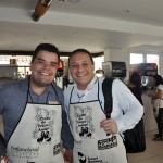 André Almeida, do Visit Orlando e Luiz Araujo do Disney Destinations