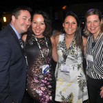 Benjamin Maddy, do Madison Square Garden, Luisa Mendoza-Chaves, da New York Company, Liz Gilbert, da Entreitenement Cruises, e Dinah Policarpo, da New York Company