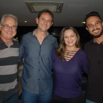 Bira Silva, da ASPP Turismo, Arnaldo Valenhes e Rose Faria, da Gol, e Diego Sonoda, da ASPP Turismo