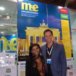 Bruno Giovanni do RIOgaleao e Camila Leal,passanger accountexecutive do RIOgaleao