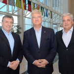 Carlos Alberto Barente, David Barioni Eduardo Coturado, da SPTuris