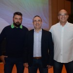 Carlos Barbassa, Anthony Bringhente, e Edson da Silveira, da Ancoradouro