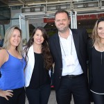 Carolina Paiva, Thalita Brito, Daniel Marques e Nathalia Farah, da Setur-MG