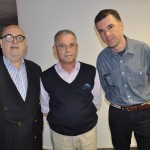 Cassulino, da Ancoradouro, com Manoel Pereira da Silva, da Hope Travel, e André Martellotta, da Beat Turismo e Eventos