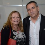 Cleo Ickowicz, com Murat Bitran, da Turquia