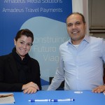 Daiane Camargo, com Andre Froes, da Amadeus