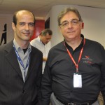 Daniel Bianchi, da Eagle Fly, com Miguel Jenotti, da Ancoradouro