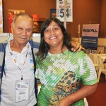 Erly de Jesus, da setur RJ e Mary Tomaz, do Hotel Malibu