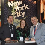 Federico Duarte, Cindya Sosa e Enzo Perretta do Team America